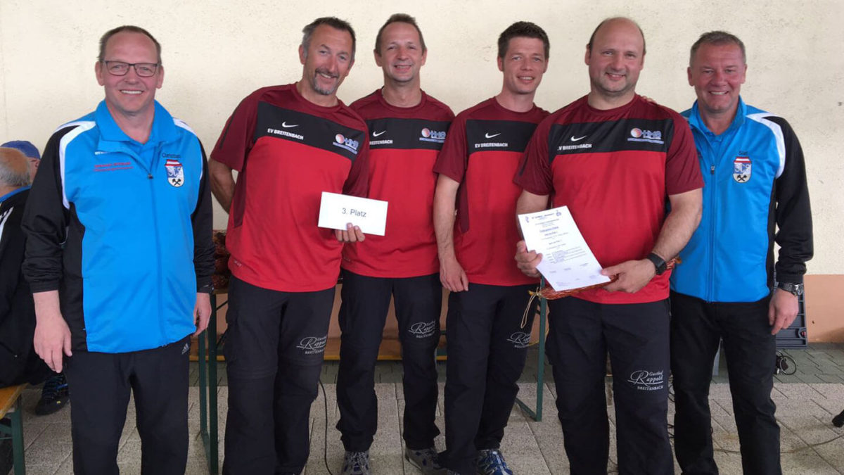 3. Platz beim int. Herrenturnier des SC Schwaz