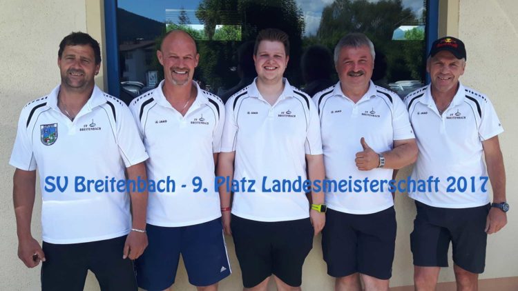 9. Platz, souveräner Steher bei der Landesmeisterschaft