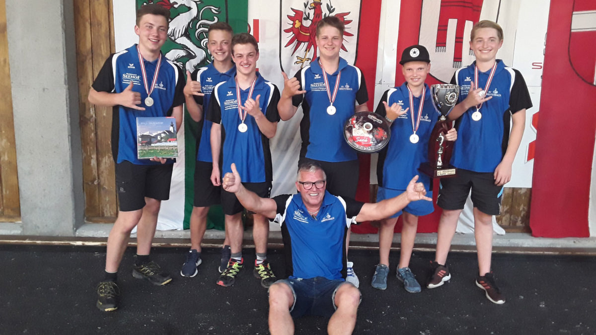 Vizestaatsmeister bei der ÖM Jugend U16 Vizestaatsmeister bei der ÖM Jugend U16
