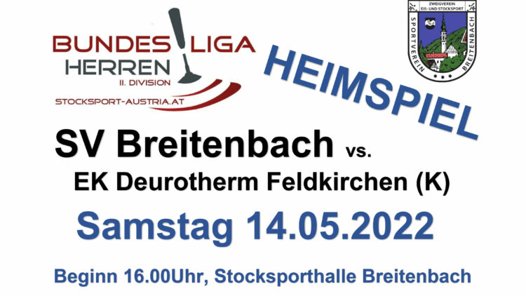 Bundesliga Heimspiel gegen EK Deurotherm Feldkirchen