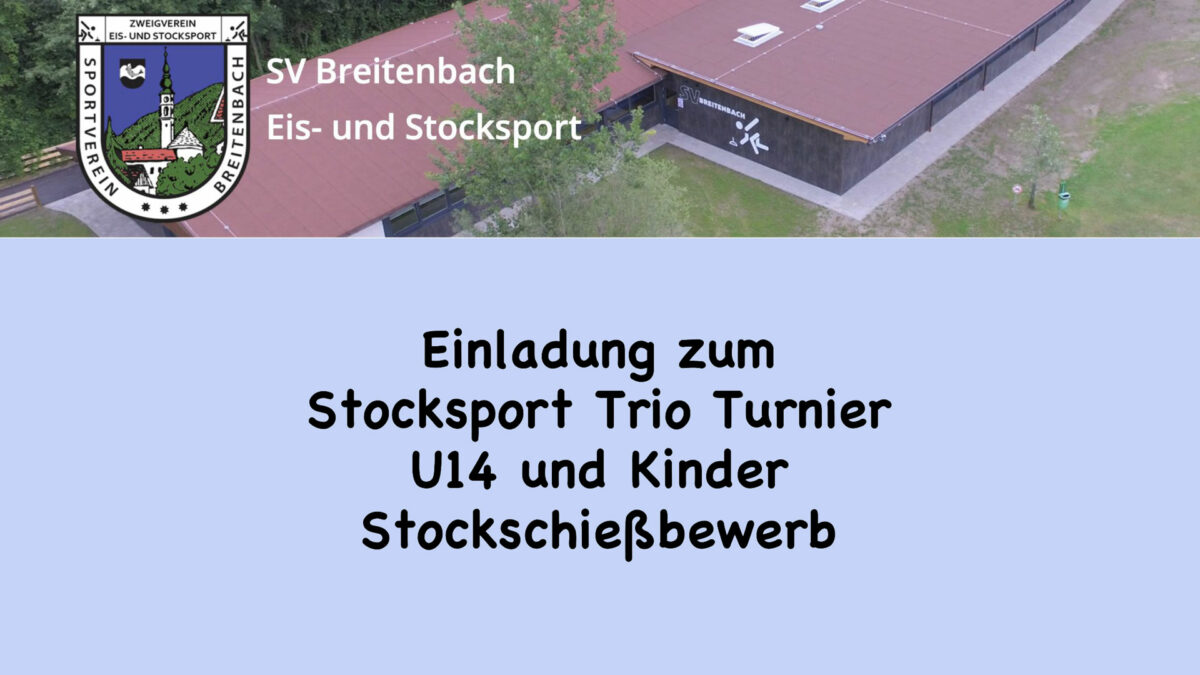 Einladung zum Jugendturnier & Kinderbewerb Einladung zum Jugendturnier & Kinderbewerb
