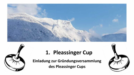 Einladung zur Pleassinger Cup Gründungssversammlung