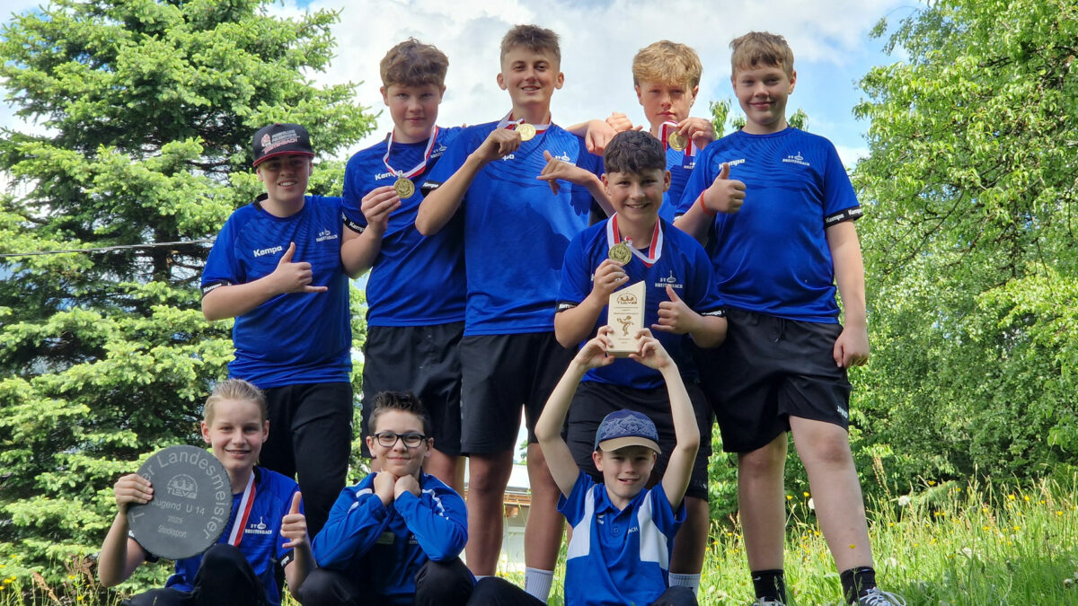 Nachwuchs U14 Landesmeister Sommer 2025 Nachwuchs U14 Landesmeister Sommer 2025